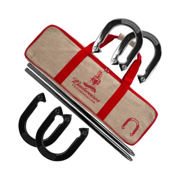 Trademark Gameroom Budweiser Horseshoe Set with Carry Case AB7300-BUD - main